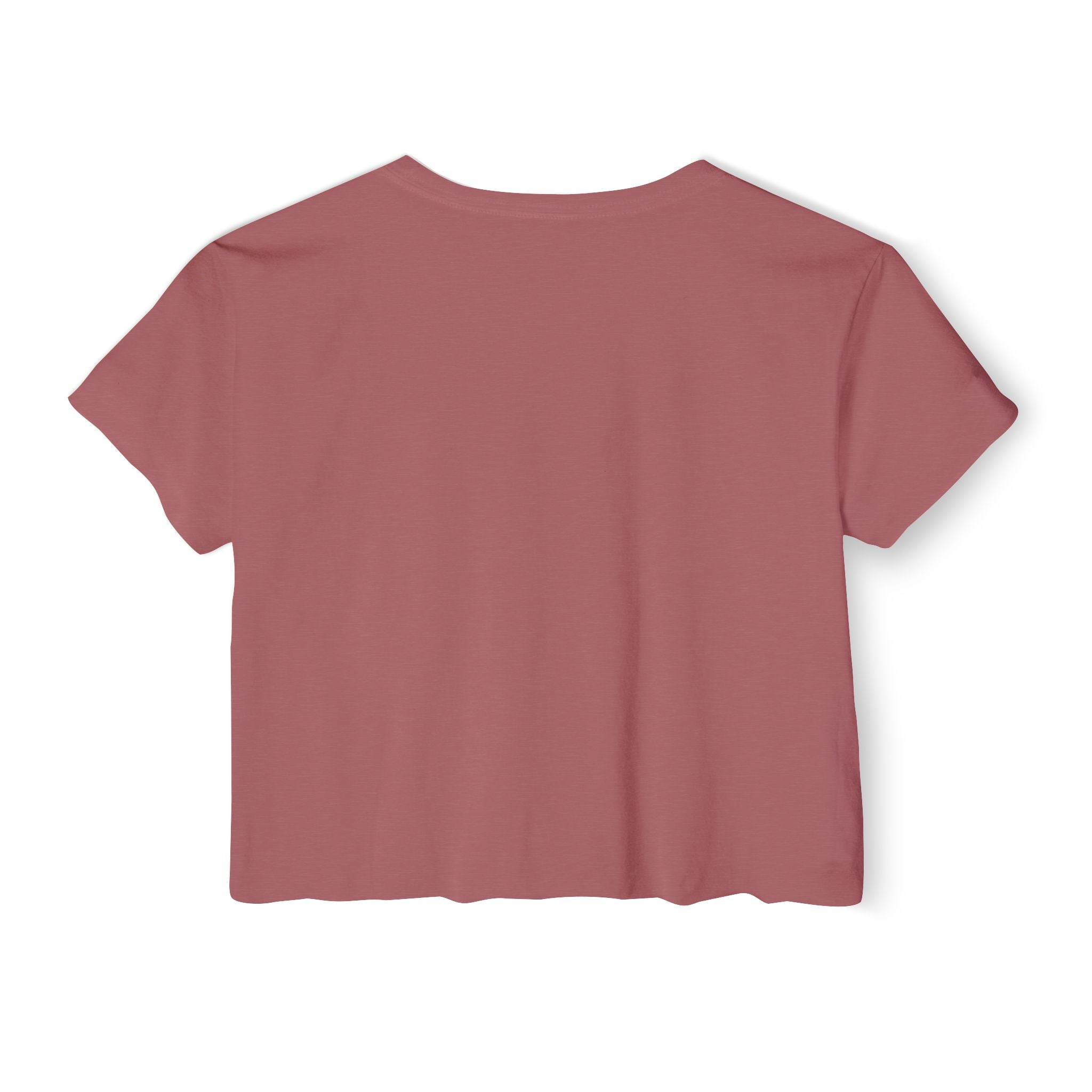 Dog Hair Don’t Care Crop Top — Funny Women’s Festival Tee