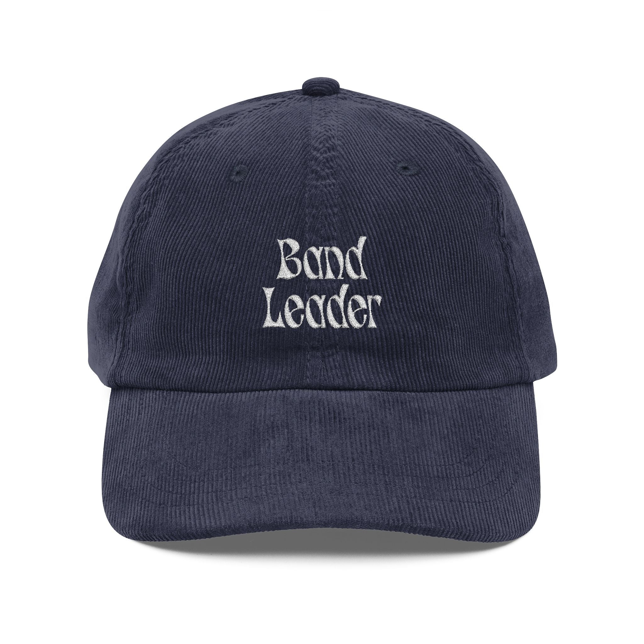 Vintage Corduroy Embroidered Cap — 'Road Lover' Retro Baseball Hat