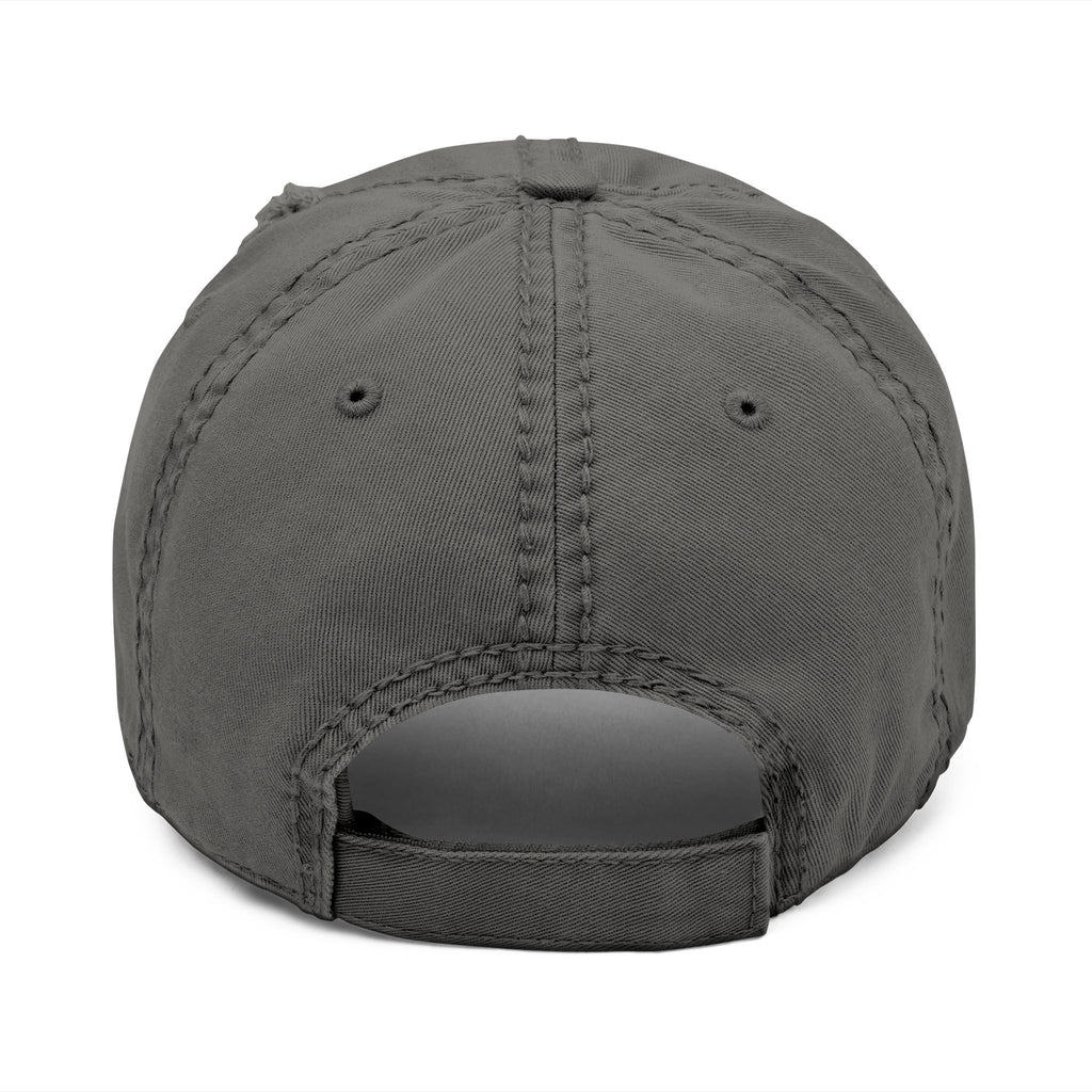 Dad Hat — "Mentally At A Music Festival" Distressed Embroidered Cap