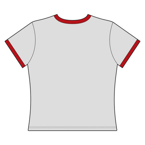 Band Leader Women's Ringer Tee — Retro Music Leader Shirt