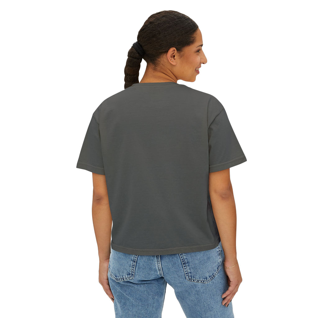 Live Laugh Light It Up Women's Boxy Tee – Inspirational Graphic Tee