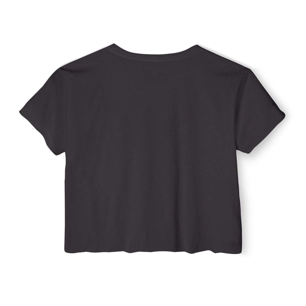 Dog Hair Don’t Care Crop Top — Funny Women’s Festival Tee